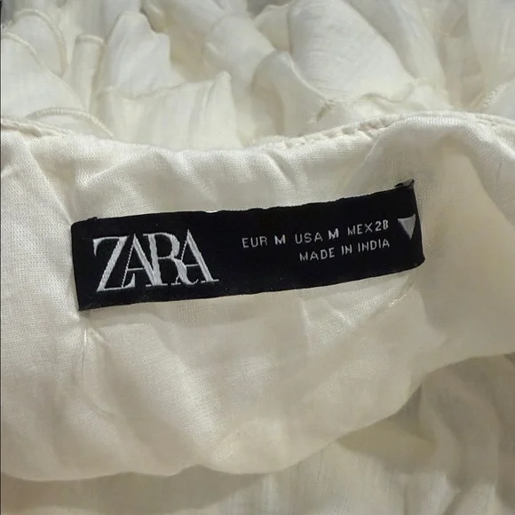 Chic Ivory Ruffle Dress - Picture 7 of 7